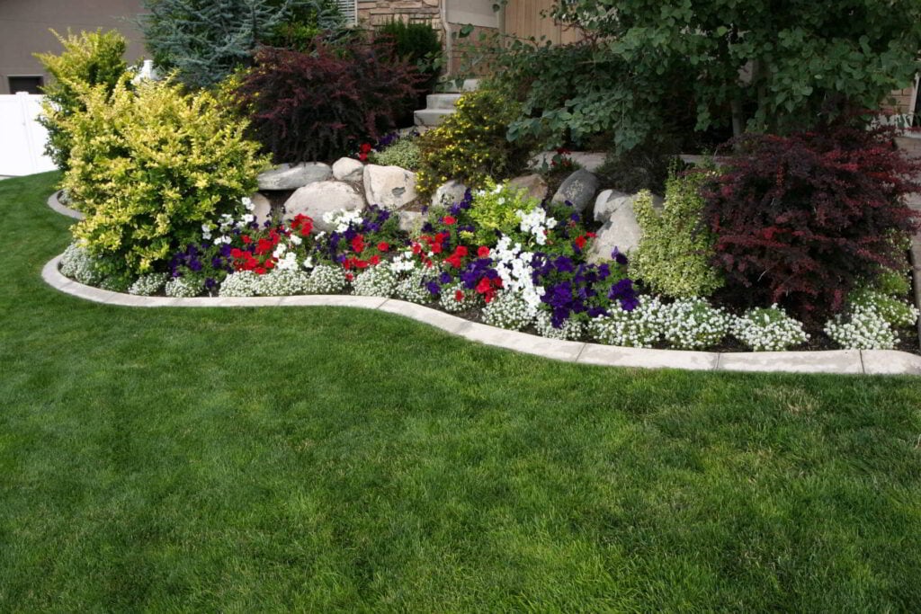 Landscaping by professional landscapers